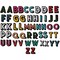 Letter Patches - 52-Piece Alphabet Applique Patches, Iron on Patches, DIY Embroidered Patches for Hats, Jackets, Shirts, Vests, 2 Sets of 26 Letters, Multicolored, 1.375 x 1 inches